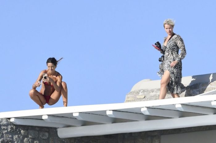Izabel Goulart Poses For A Bikini Photoshoot In Mykonos
