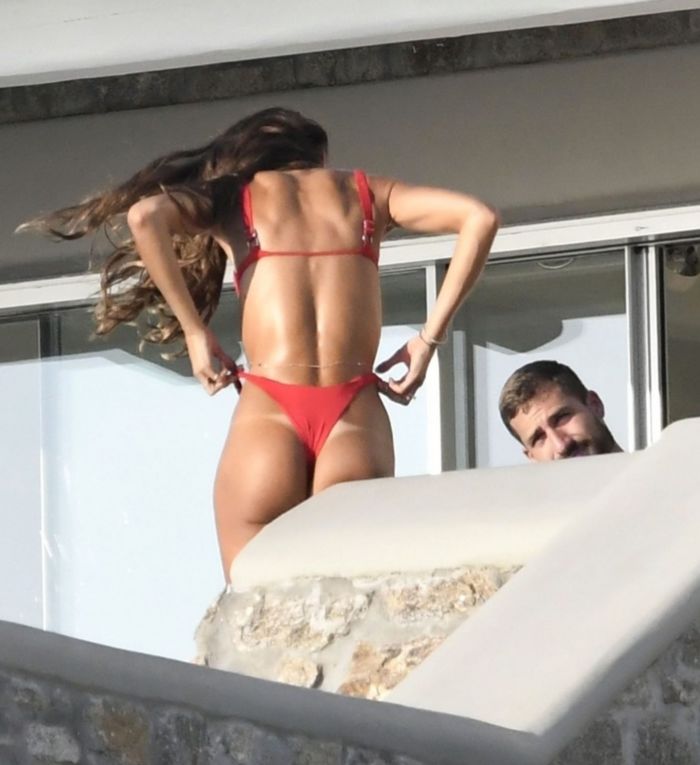 Izabel Goulart Poses For A Bikini Photoshoot In Mykonos