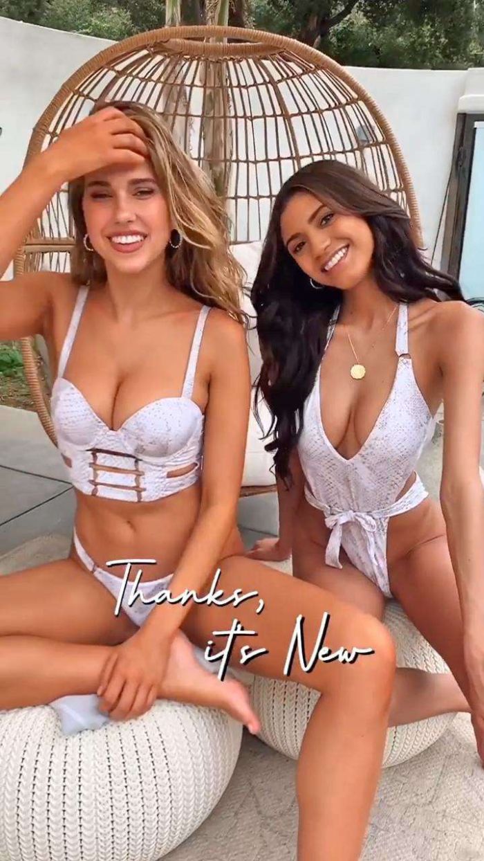 Kara Del Toro And Cecilia Solivan Pose Together In Bikinis