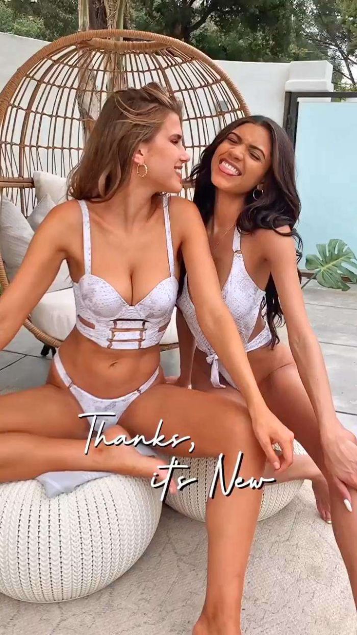 Kara Del Toro And Cecilia Solivan Pose Together In Bikinis