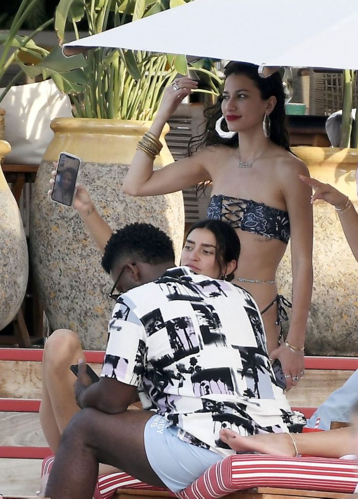 Lexy Panterra Candids In Bikini On The Beach In St Barths