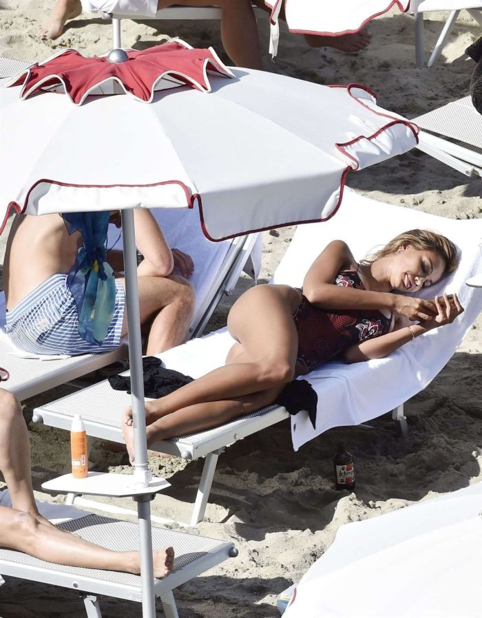 Madalina Diana Ghenea Enjoying Her Swimsuit Vacation In Portofino