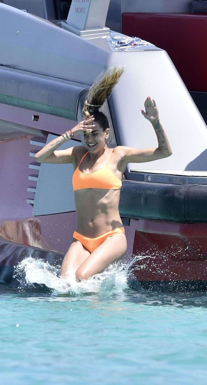 Melissa Satta And Kevin Prince Boateng Enjoying Their Holiday In Sardinia