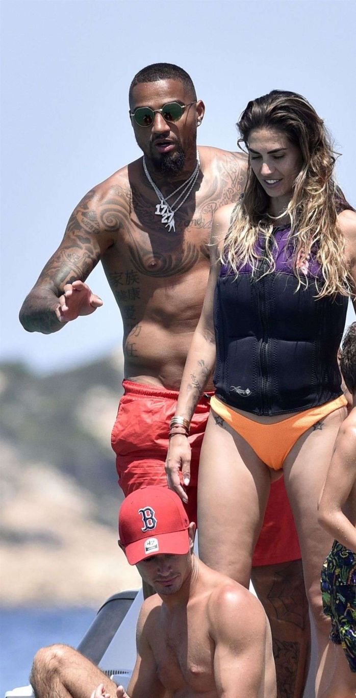 Melissa Satta And Kevin Prince Boateng Enjoying Their Holiday In Sardinia