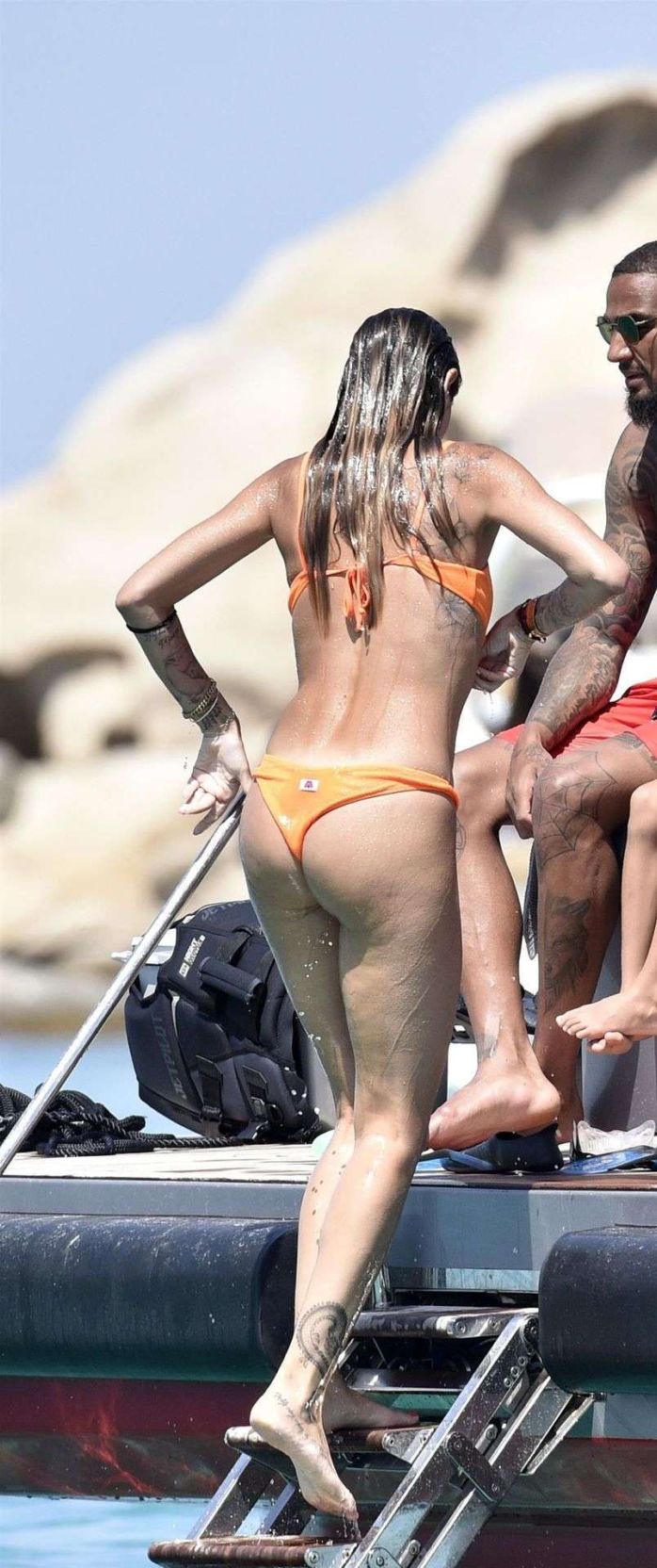 Melissa Satta And Kevin Prince Boateng Enjoying Their Holiday In Sardinia