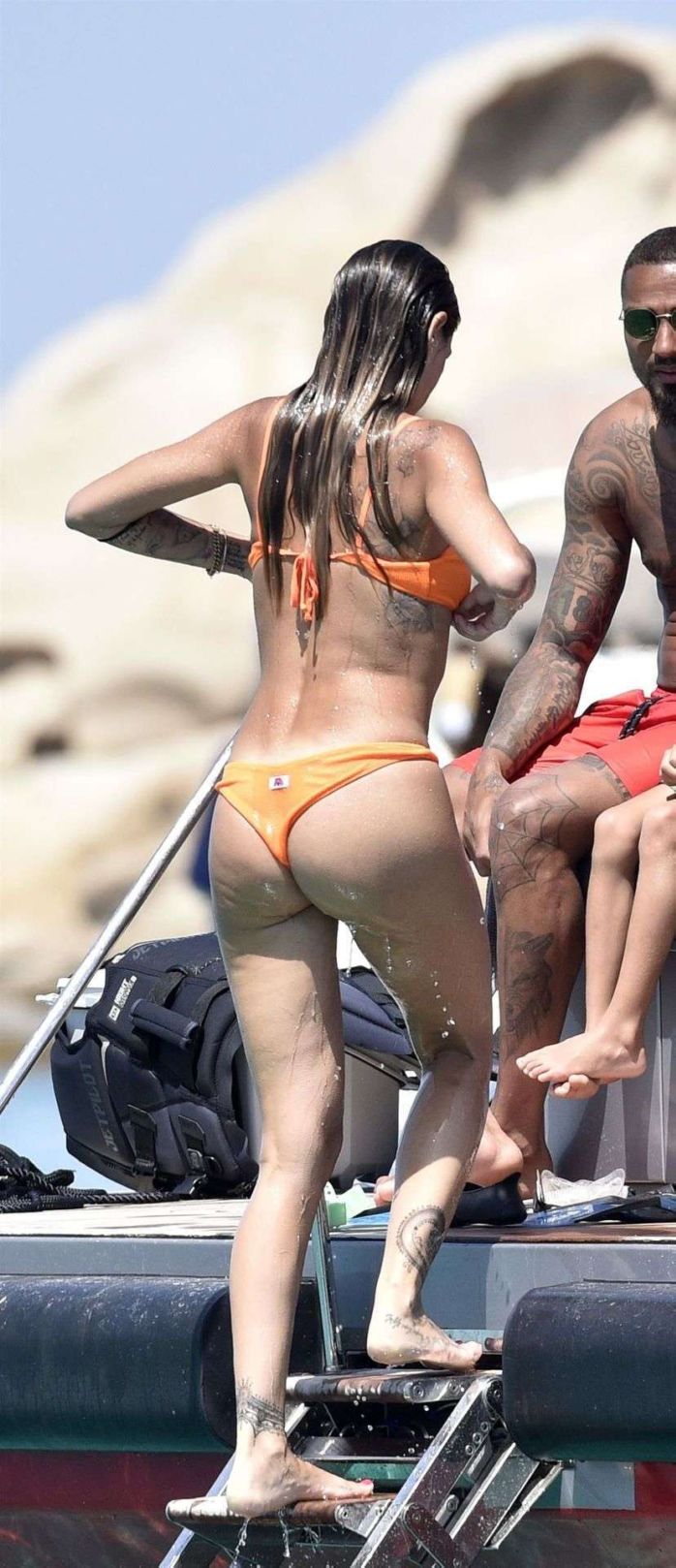 Melissa Satta And Kevin Prince Boateng Enjoying Their Holiday In Sardinia