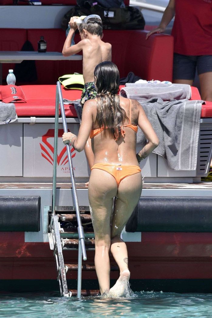 Melissa Satta And Kevin Prince Boateng Enjoying Their Holiday In Sardinia