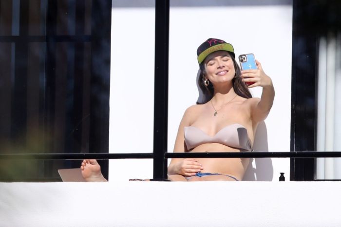 Former Miss Universe Monika Radulovic In Bikini On A Sunny Day In Sydney