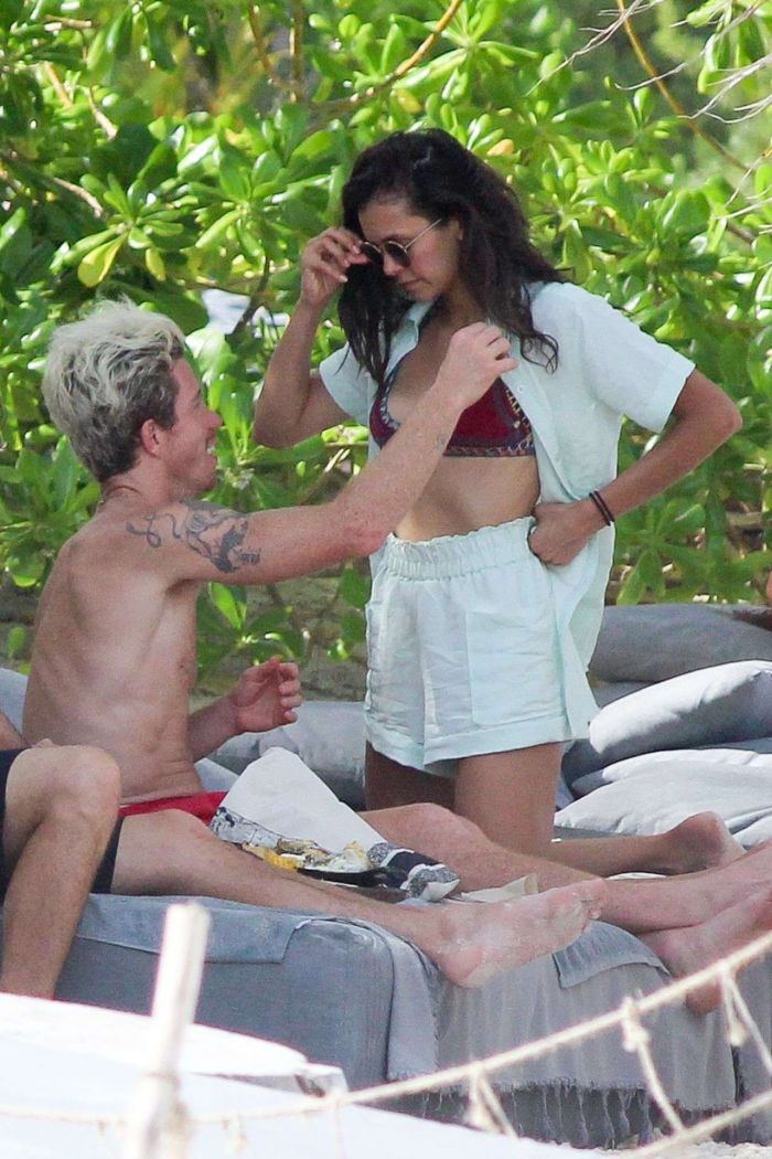 Nina Dobrev And Shaun White Vacationing At The Beach In Tulum