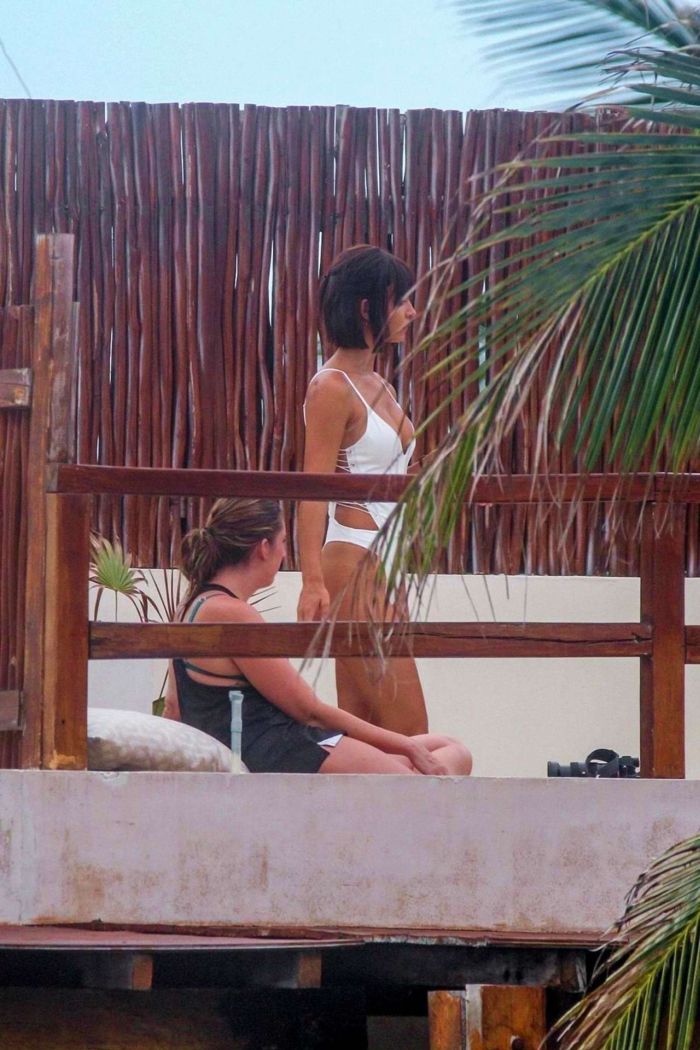 Rachel Cook Vacationing In Bikini And Swimsuit At The Beach In Tulum