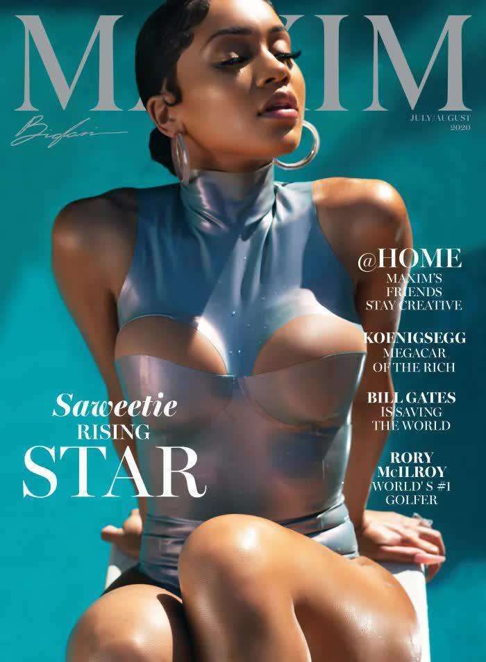 Saweetie Shoots For Maxim Magazine July/August 2020