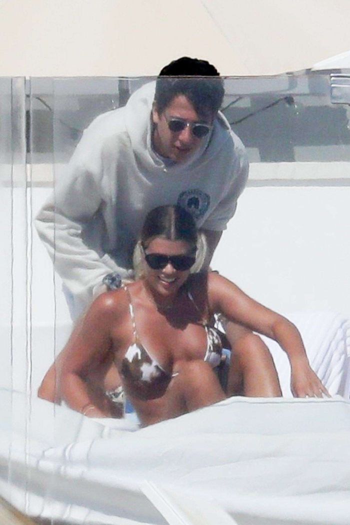 Sofia Richie Candids In Bikini At A Pool In Malibu