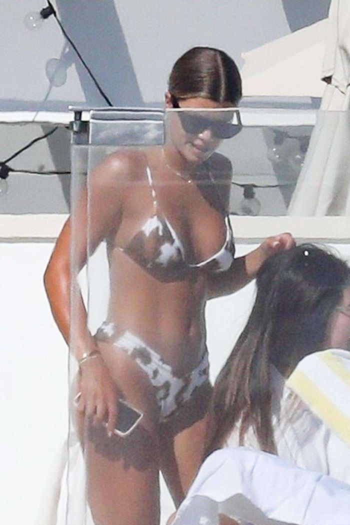 Sofia Richie Candids In Bikini At A Pool In Malibu