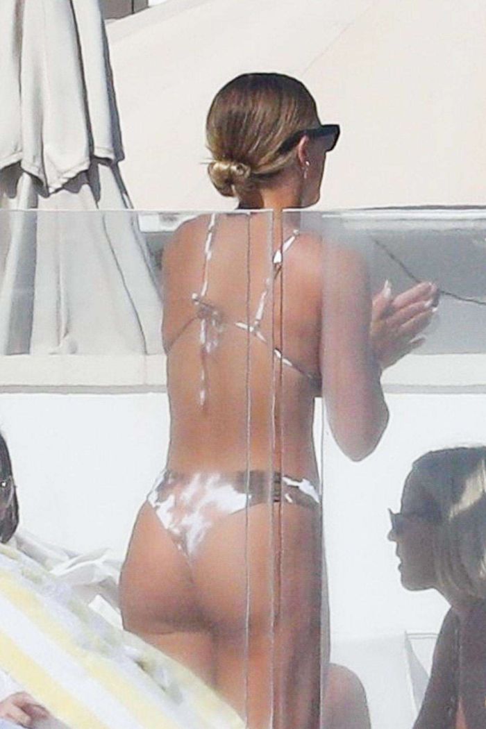 Sofia Richie Candids In Bikini At A Pool In Malibu