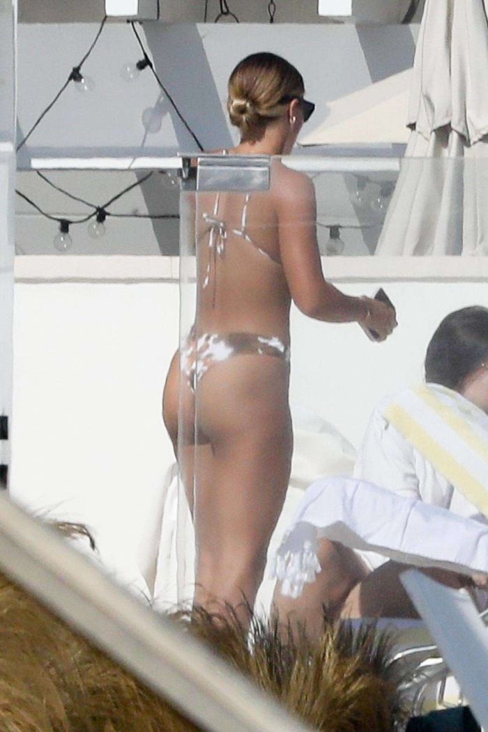 Sofia Richie Candids In Bikini At A Pool In Malibu