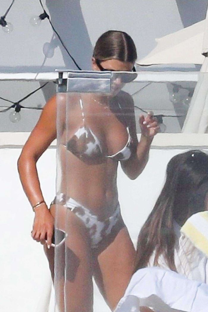 Sofia Richie Candids In Bikini At A Pool In Malibu