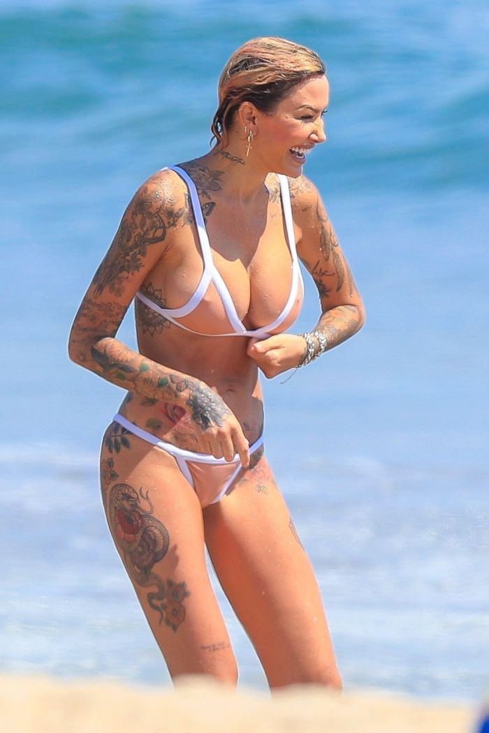 Tina Louise In Bikini At The Beach In Malibu