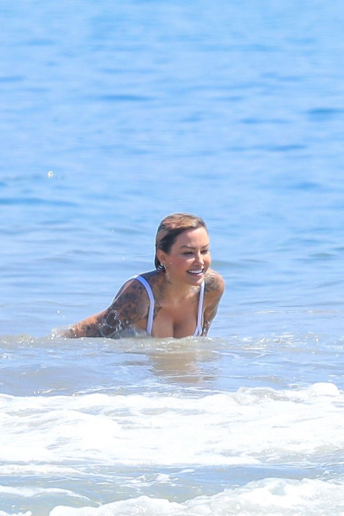 Tina Louise In Bikini At The Beach In Malibu