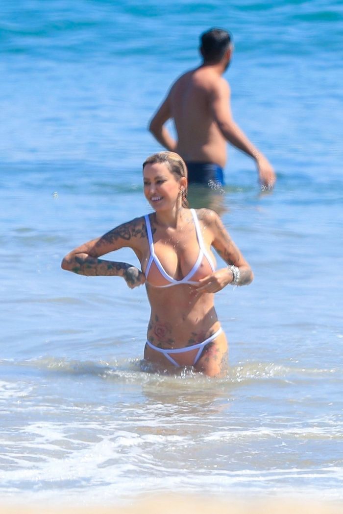 Tina Louise In Bikini At The Beach In Malibu