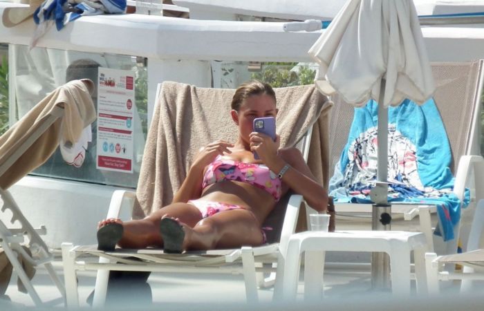Zara McDermott Candids In Bikini On A Vacation In Cyprus