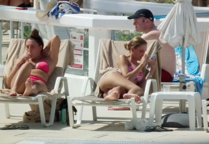 Zara McDermott Candids In Bikini On A Vacation In Cyprus