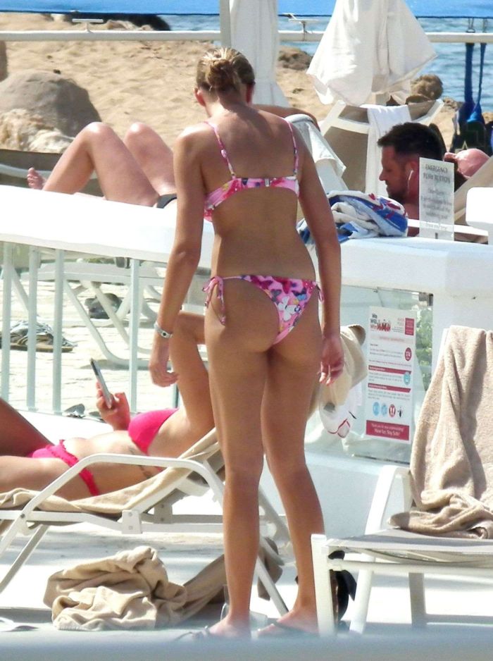 Zara McDermott Candids In Bikini On A Vacation In Cyprus