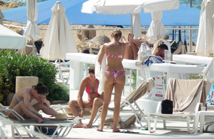 Zara McDermott Candids In Bikini On A Vacation In Cyprus